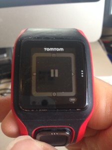 pic of paused TomTom